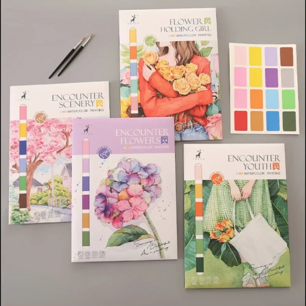 Watercolour Painting Book