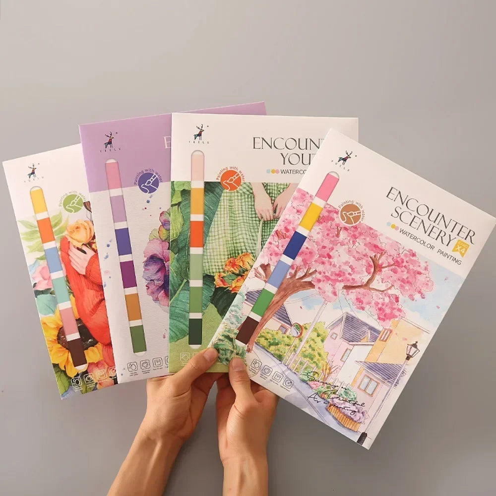 Watercolour Painting Book